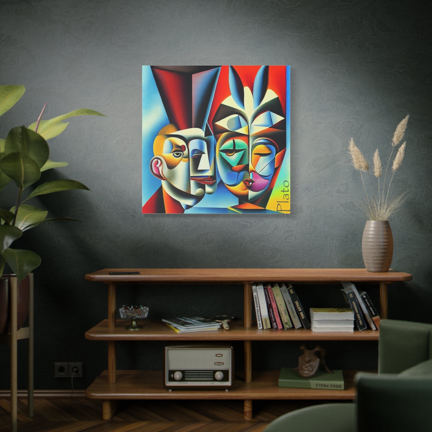Duality of Perception on Canvas