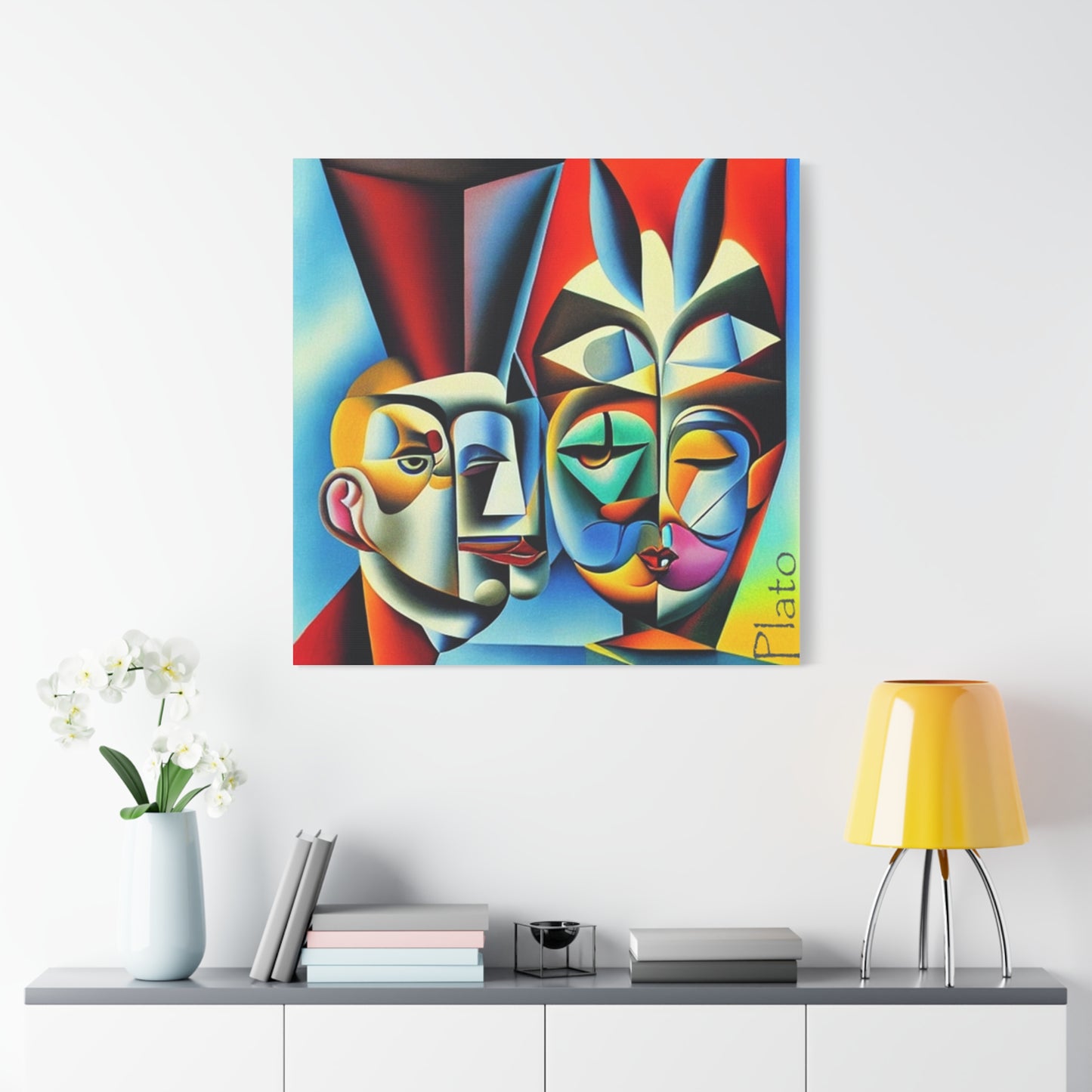 Duality of Perception on Canvas