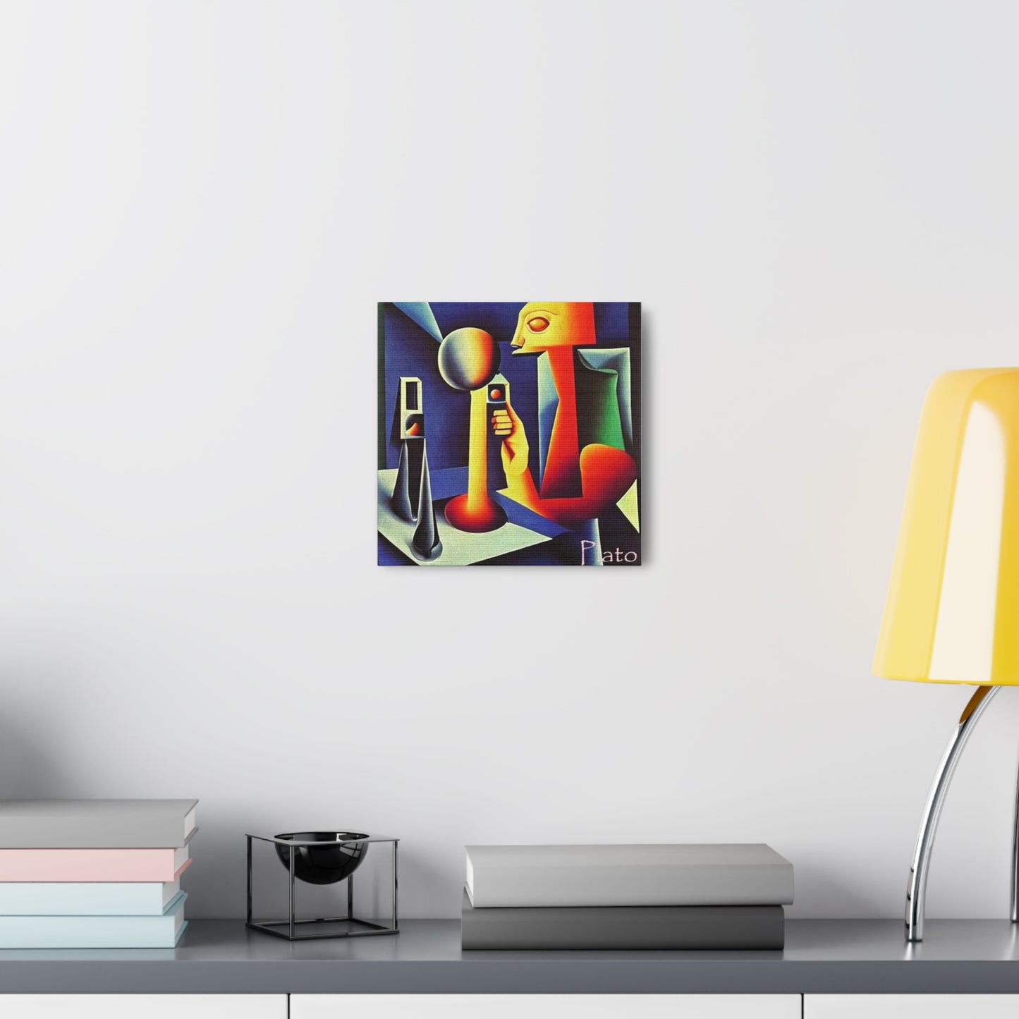Chess on DMT Canvas Wall Art