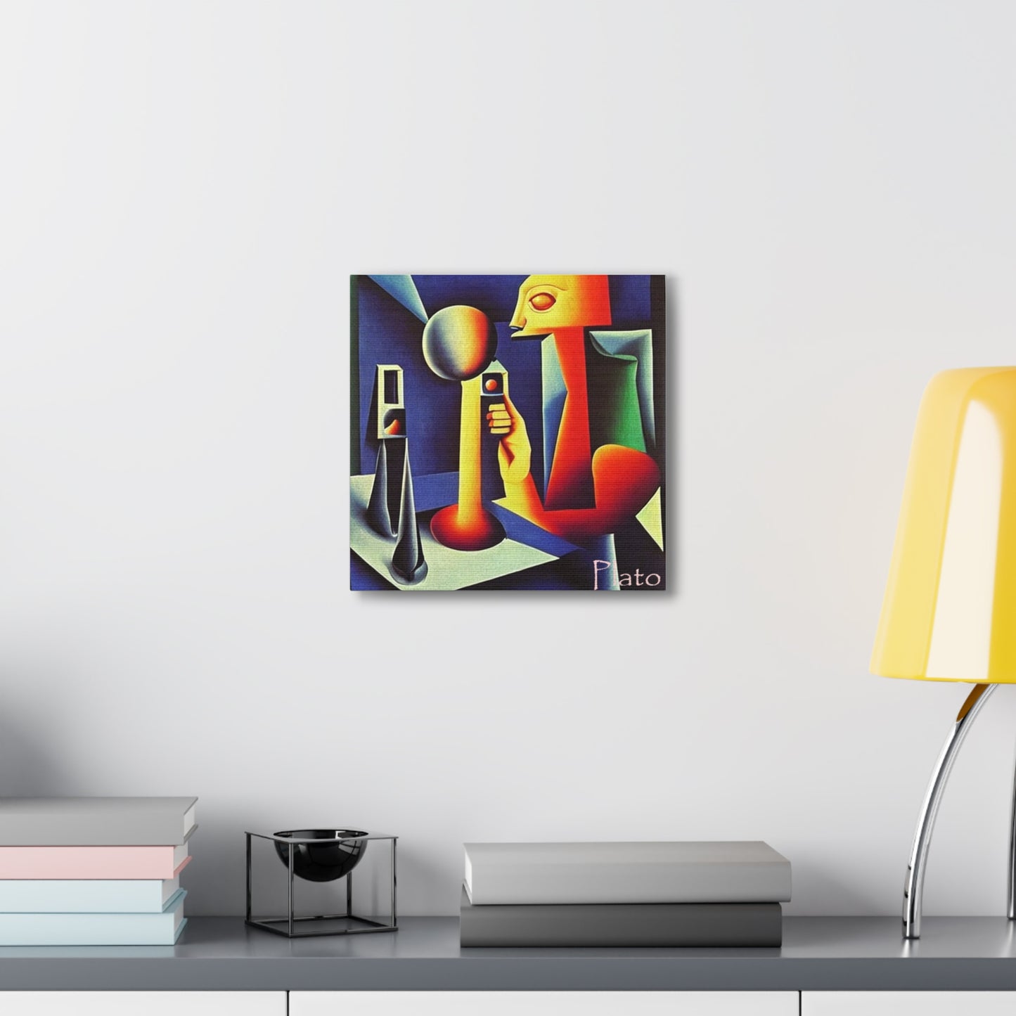 Chess on DMT Canvas Wall Art