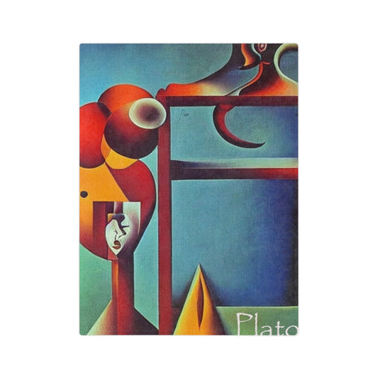 Abstract Reflections Microfiber Blanket