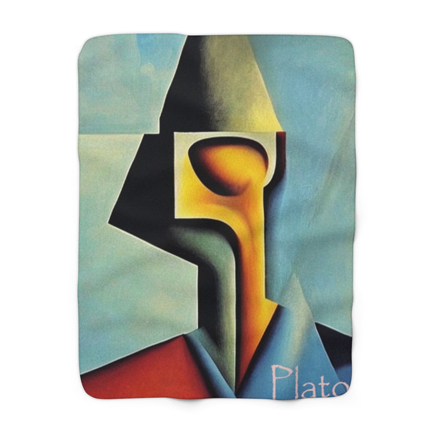 Modern Sentinel Sherpa Fleece Blanket