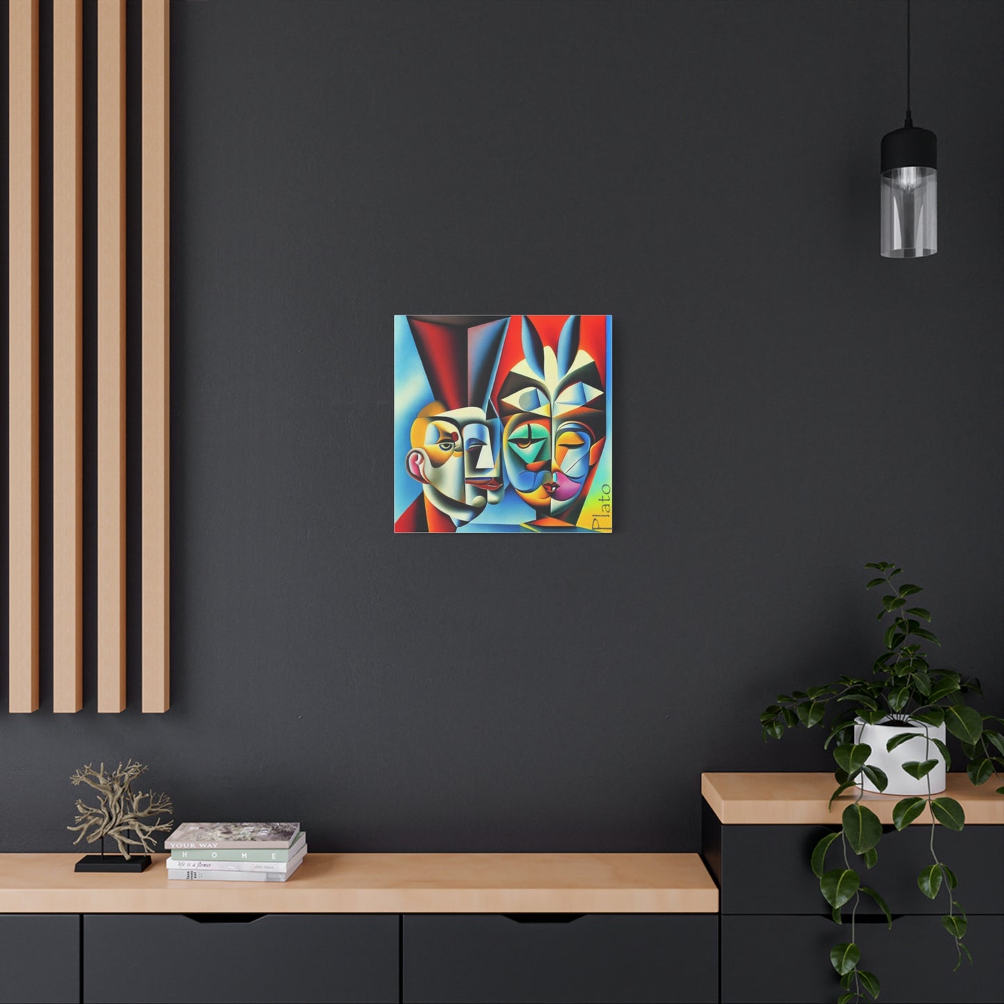 Duality of Perception on Canvas