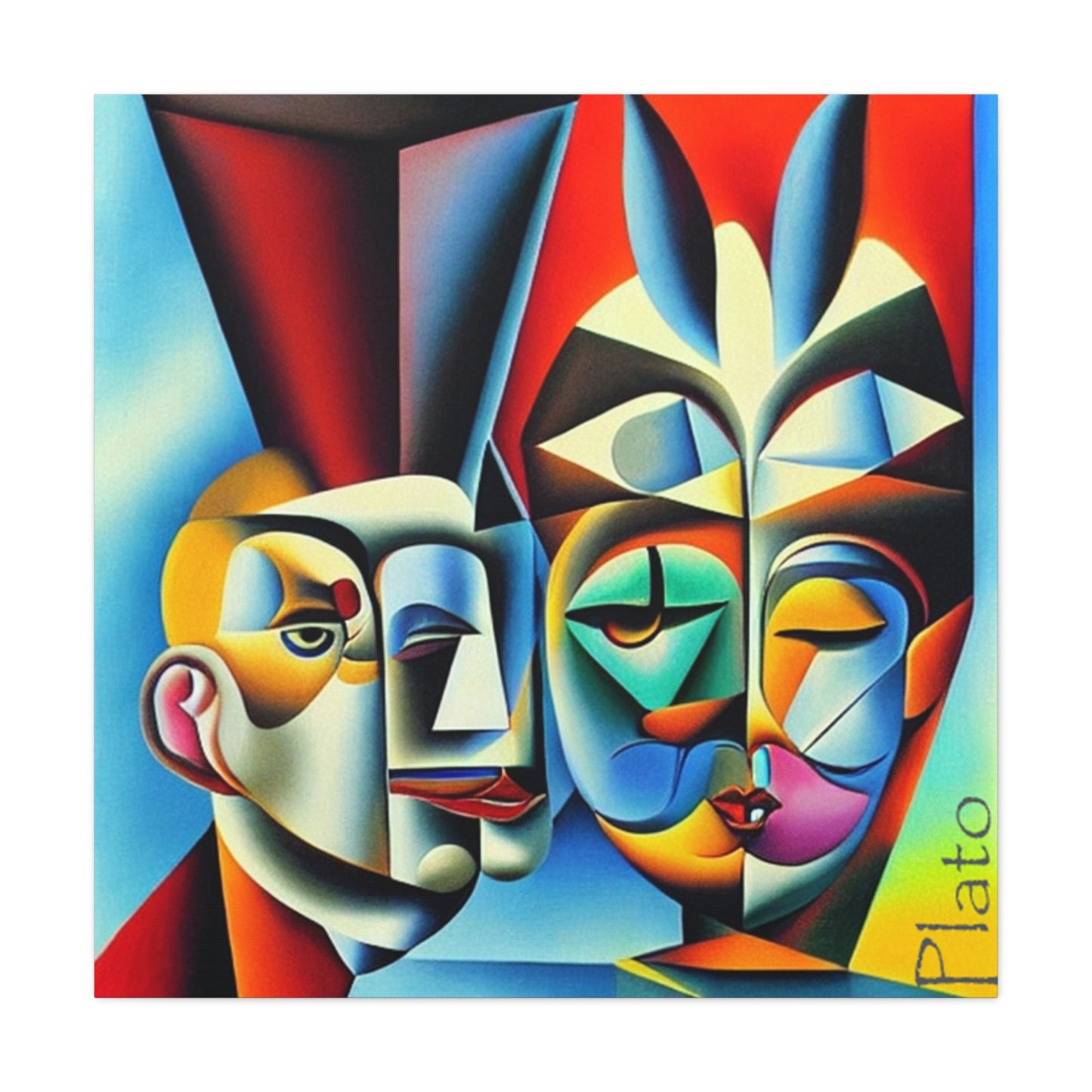 Duality of Perception on Canvas