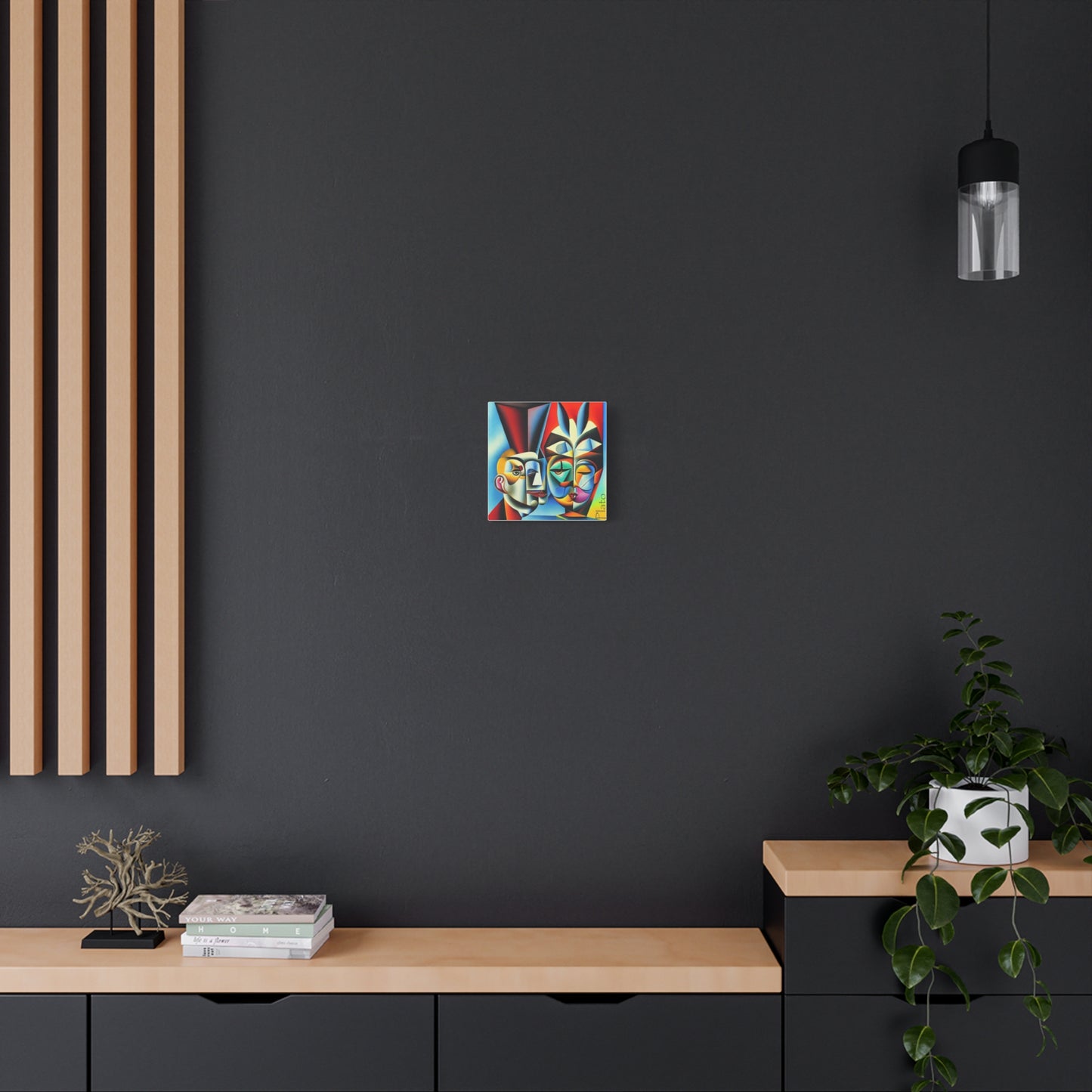 Duality of Perception on Canvas