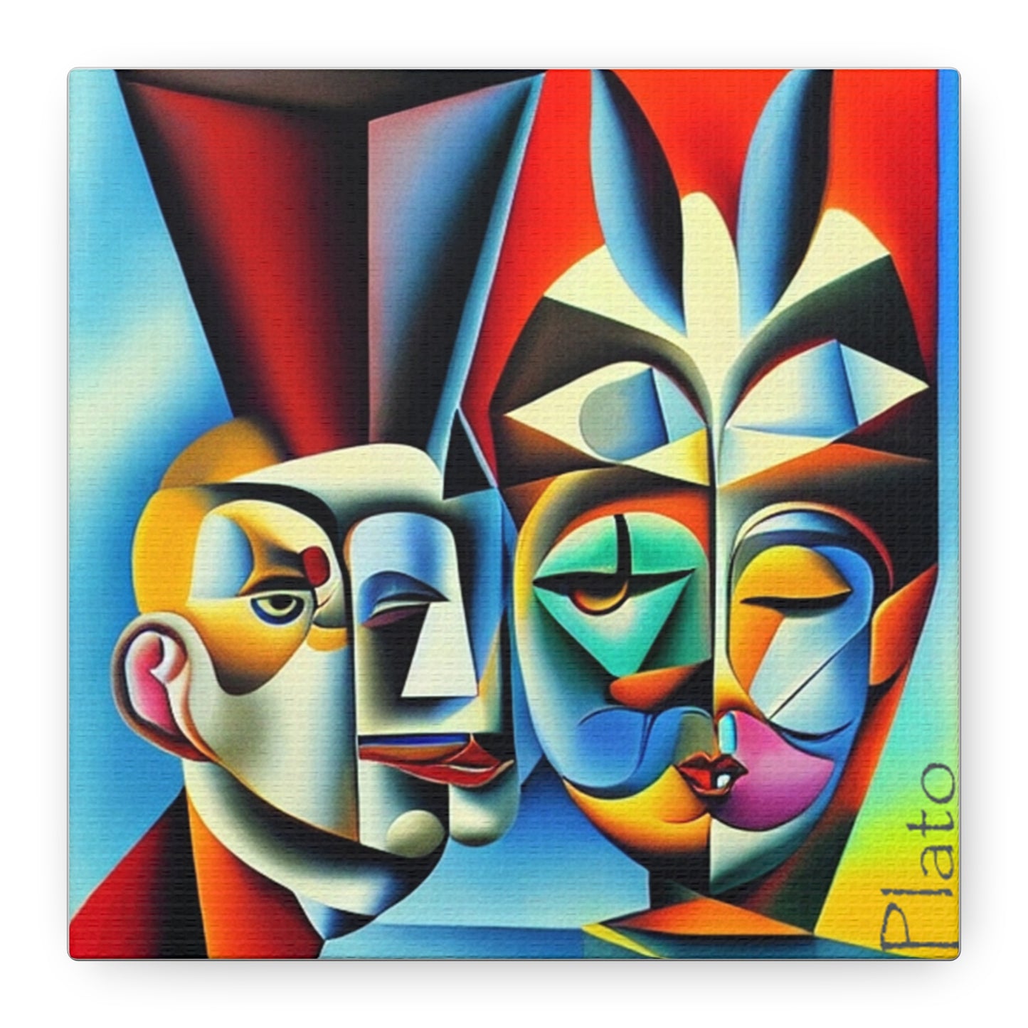 Duality of Perception on Canvas