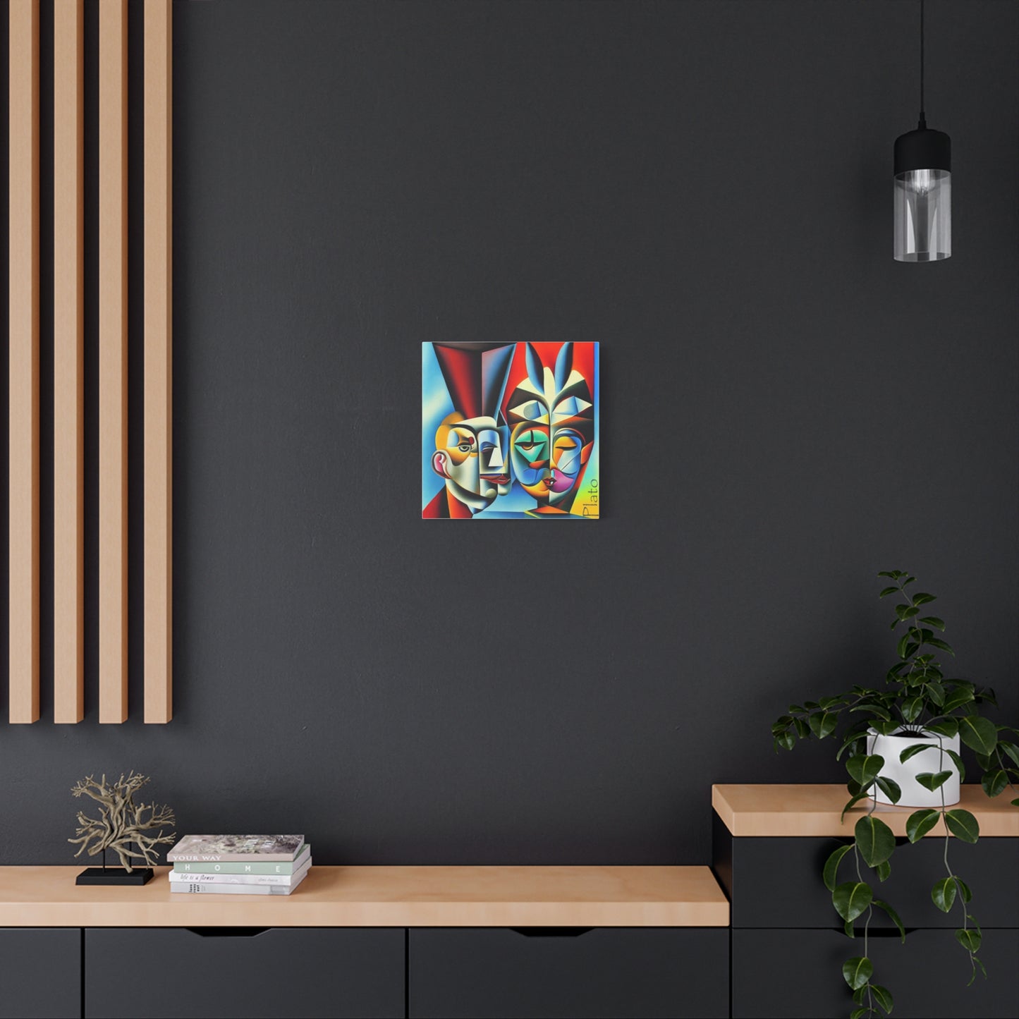 Duality of Perception on Canvas