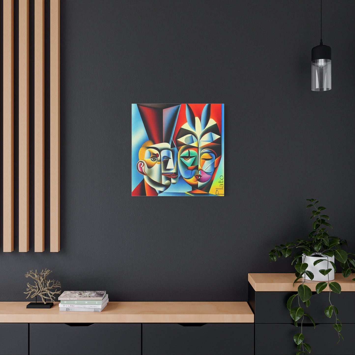 Duality of Perception on Canvas