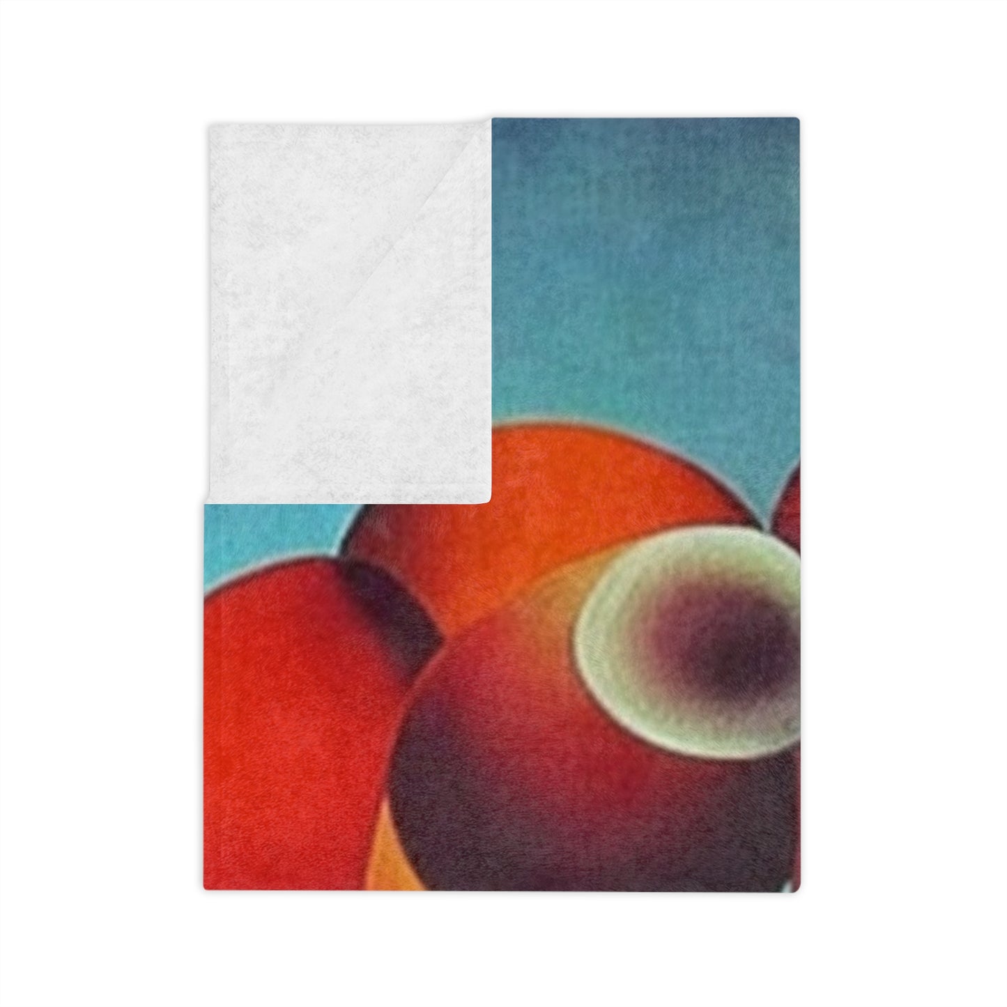 Abstract Reflections Microfiber Blanket