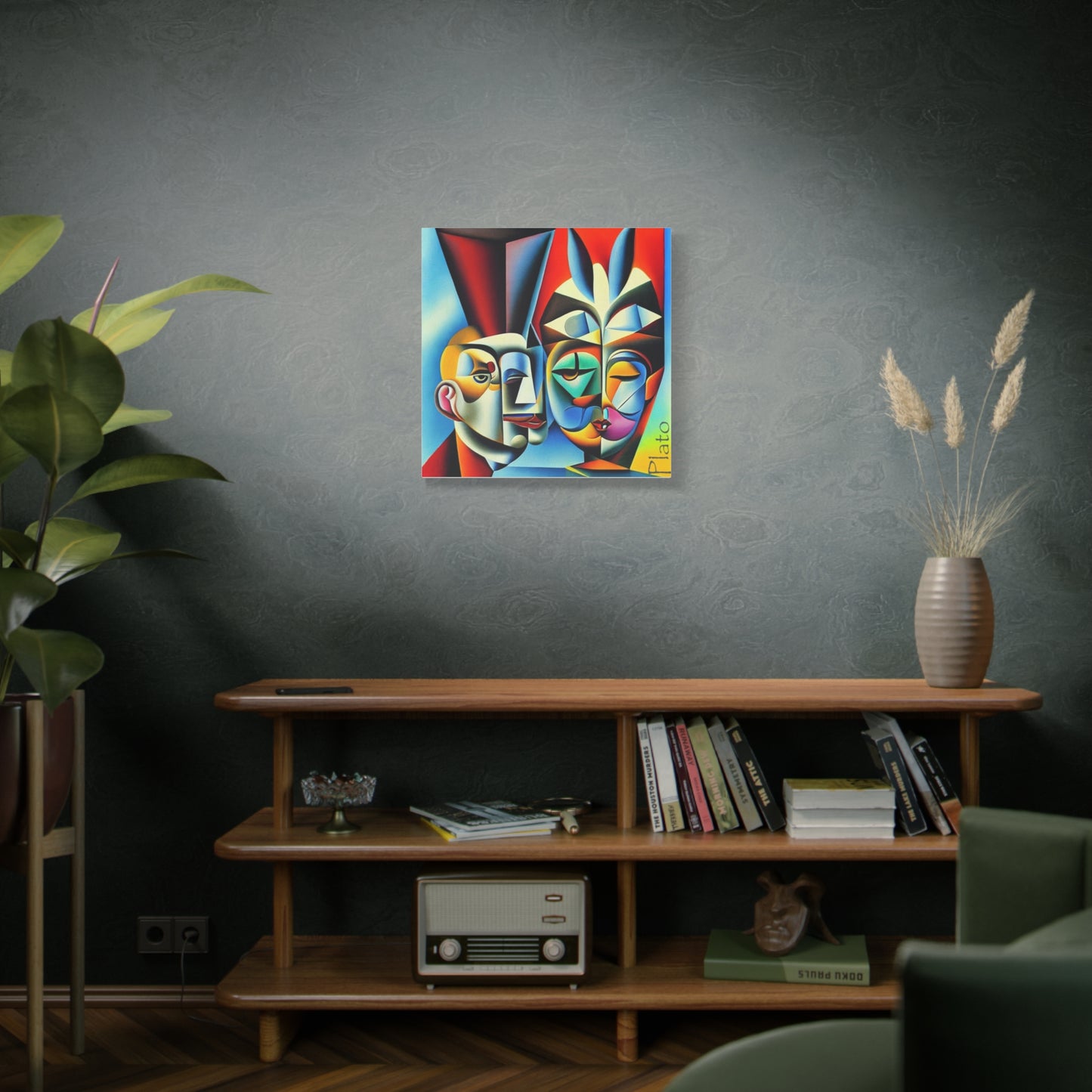 Duality of Perception on Canvas