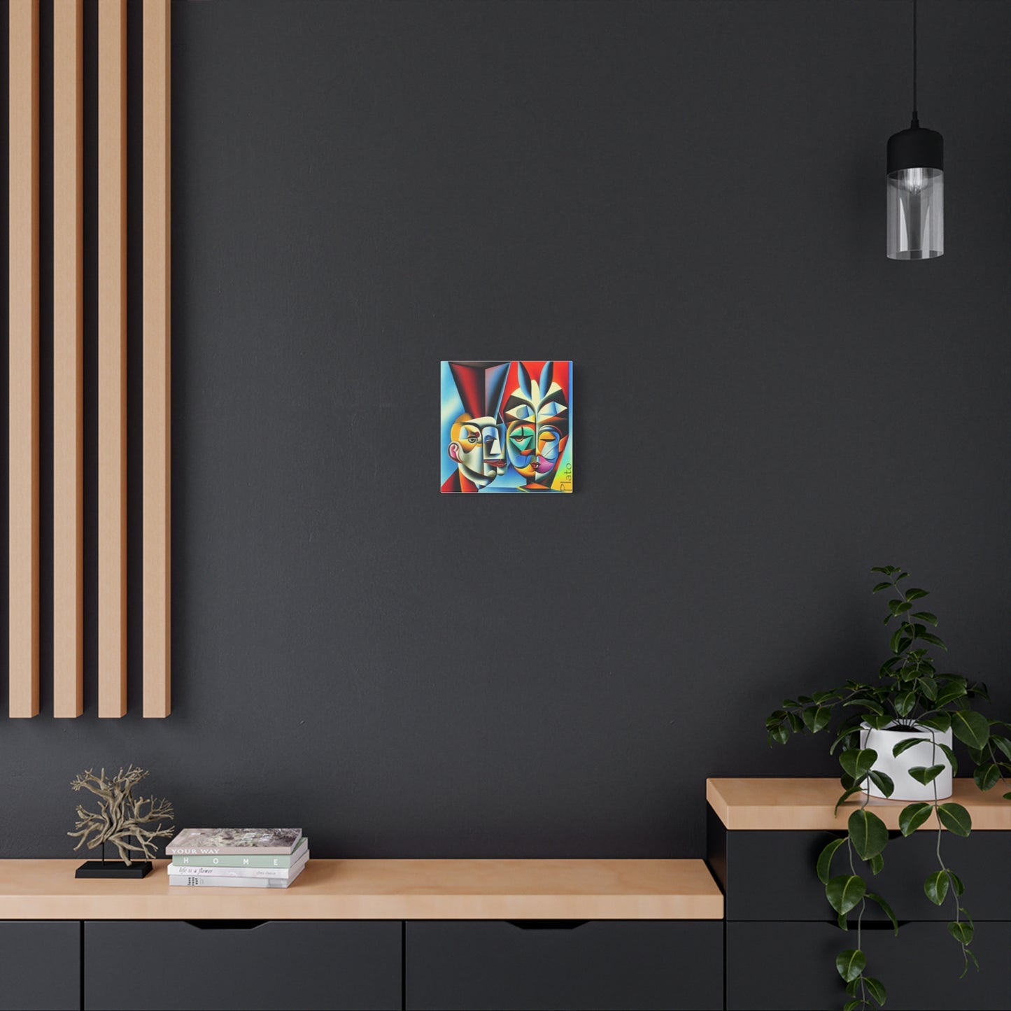 Duality of Perception on Canvas