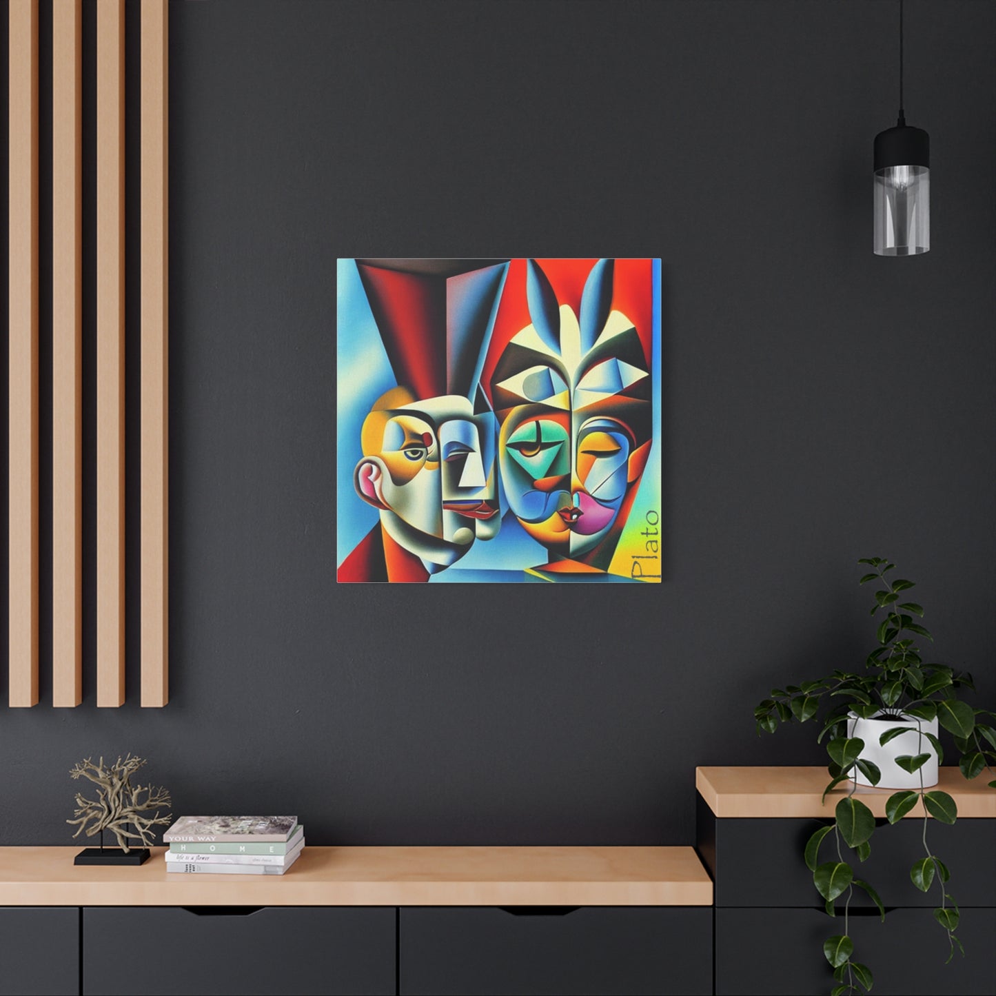 Duality of Perception on Canvas