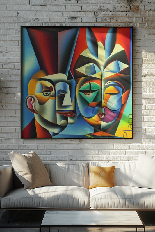 Duality of Perception on Canvas